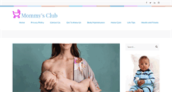 Desktop Screenshot of mommysclub.com